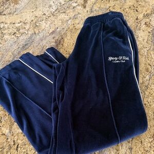 Sporty & Rich Kids Dark Blue Joggers